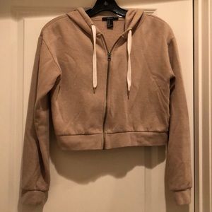 Crop top hoodie